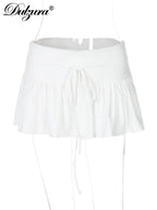 Lace-Up Slim-Fit Skirt
