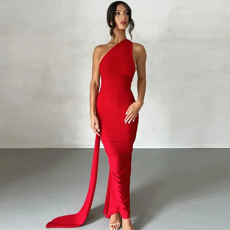 Backless Sleeveless Bodycon Maxi Dress