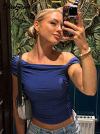 Ruched Sleeveless Bodycon Top