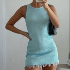 Faye Sleeveless Bodycon Mini Dress
