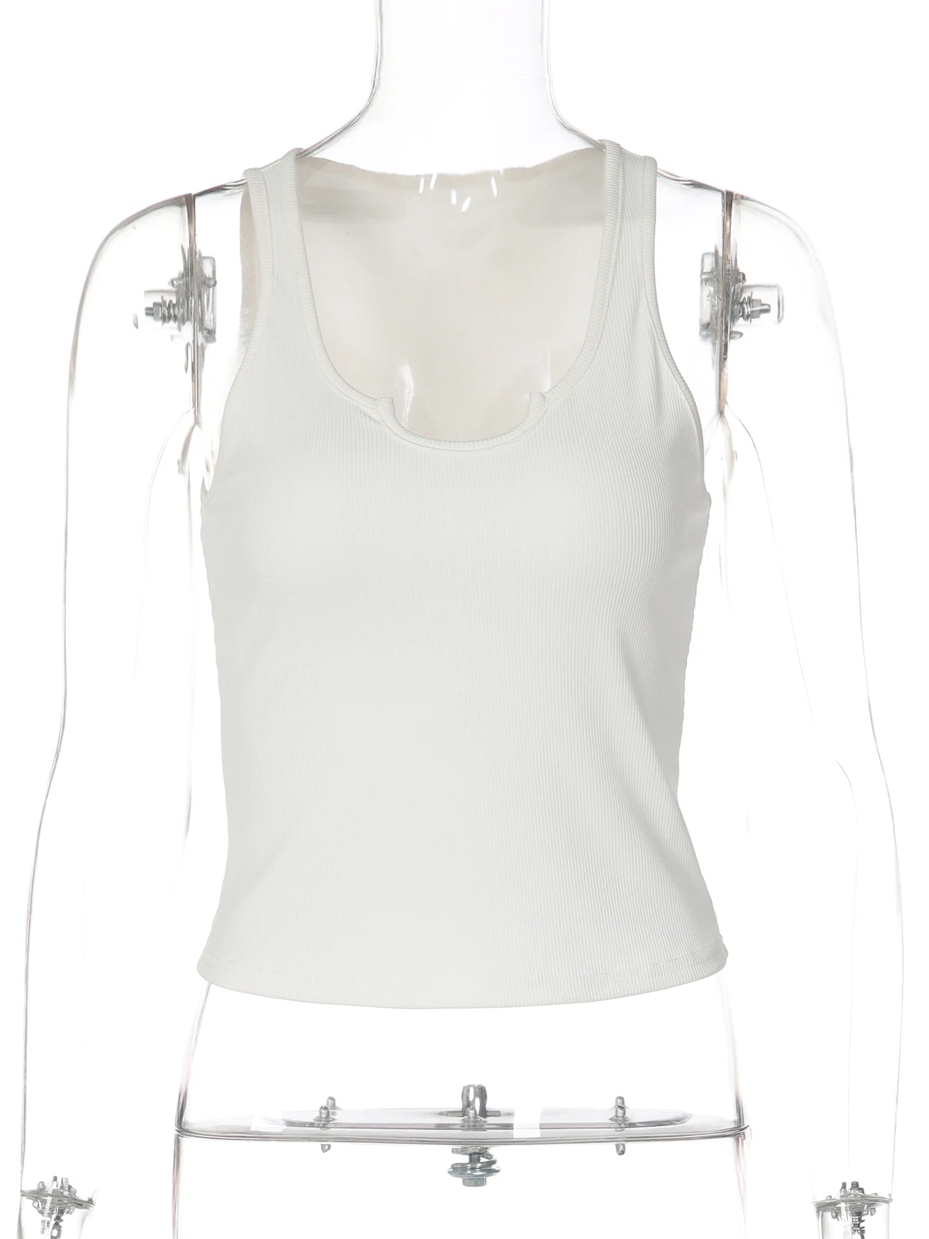 Sleeveless Slim-Fit Top
