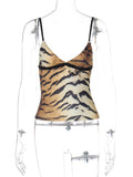 Backless Cropped Camisole Top