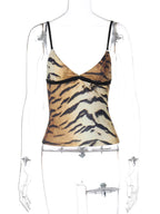 Backless Cropped Camisole Top