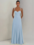Backless Sleeveless Slim-Fit Maxi Dress