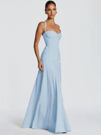 Backless Sleeveless Slim-Fit Maxi Dress