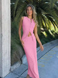 Sleeveless Two-Piece Set
