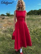 Sleeveless Midi Dress