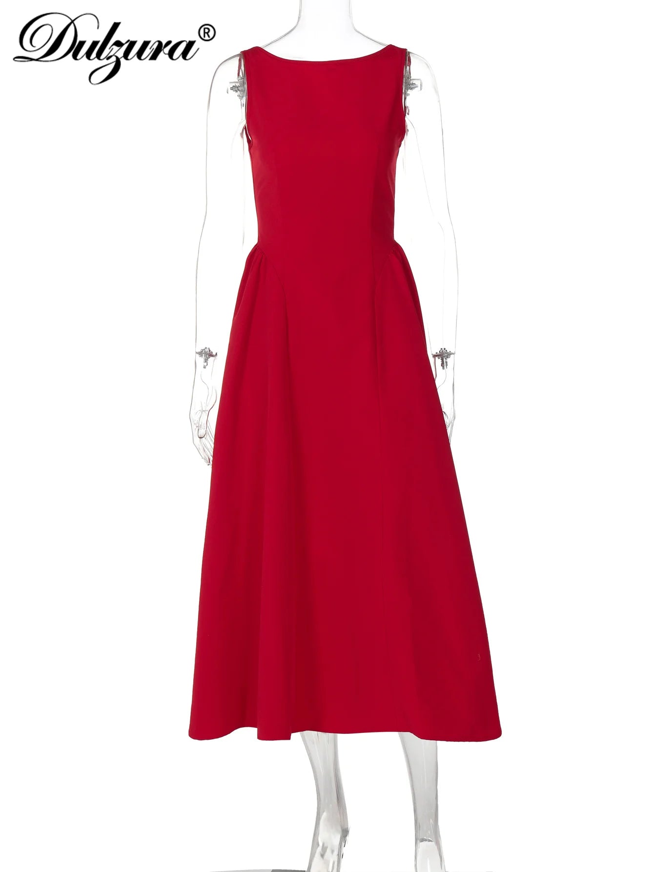Sleeveless Midi Dress