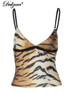 Backless Cropped Camisole Top