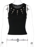 Sleeveless Slim-Fit Tank Top
