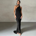 Backless Sleeveless Bodycon Maxi Dress